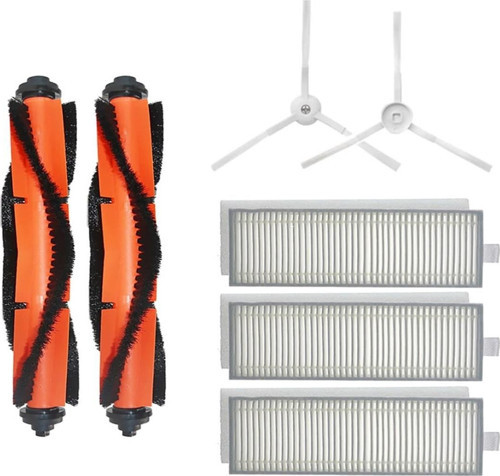 Xiaomi Vacuum Mop 2in1 Essential (MJSTG1) Robot Süpürge Uyumlu 7'li Yedek Parça Seti