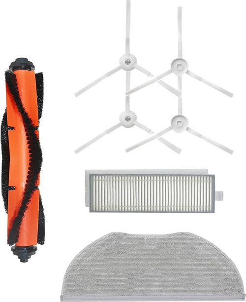 Xiaomi Vacuum Mop 2in1 Essential (MJSTG1) Robot Süpürge Uyumlu 7'li Yedek Parça Seti