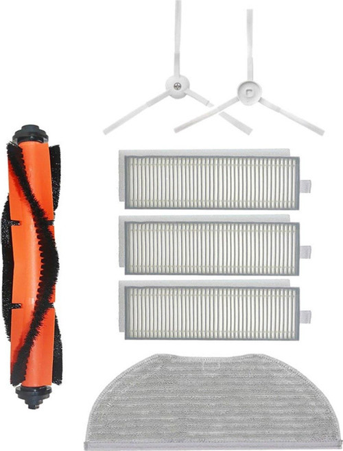 Xiaomi Vacuum Mop 2in1 Essential (MJSTG1) Robot Süpürge Uyumlu 7'li Yedek Parça Seti