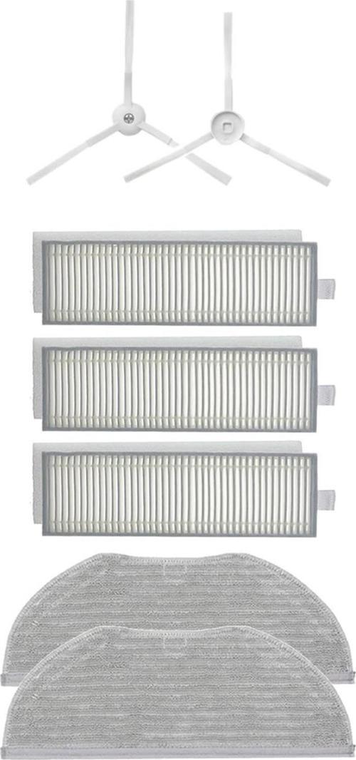 Xiaomi Vacuum Mop 2in1 Essential (MJSTG1) Robot Süpürge Uyumlu 7'li Yedek Parça Seti