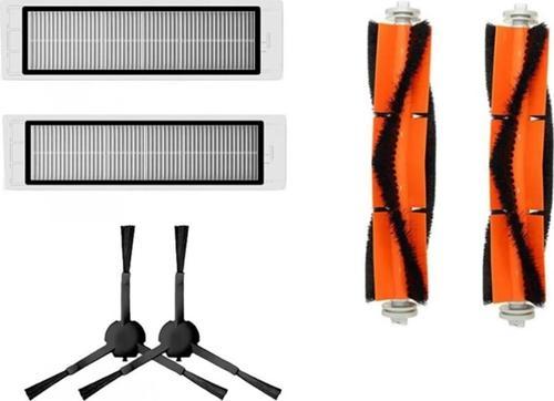 Xiaomi X10 (B102GL) Robot Süpürge Uyumlu 6'lı Yedek Parça Seti