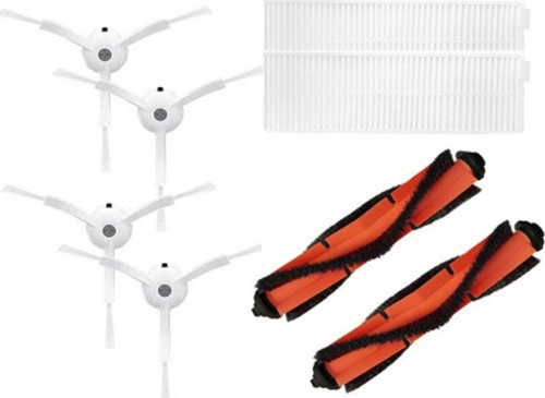 Xiaomi Vacuum Mop 2in1 Essential (MJSTG1) Robot Süpürge Uyumlu 8'li Yedek Parça Seti