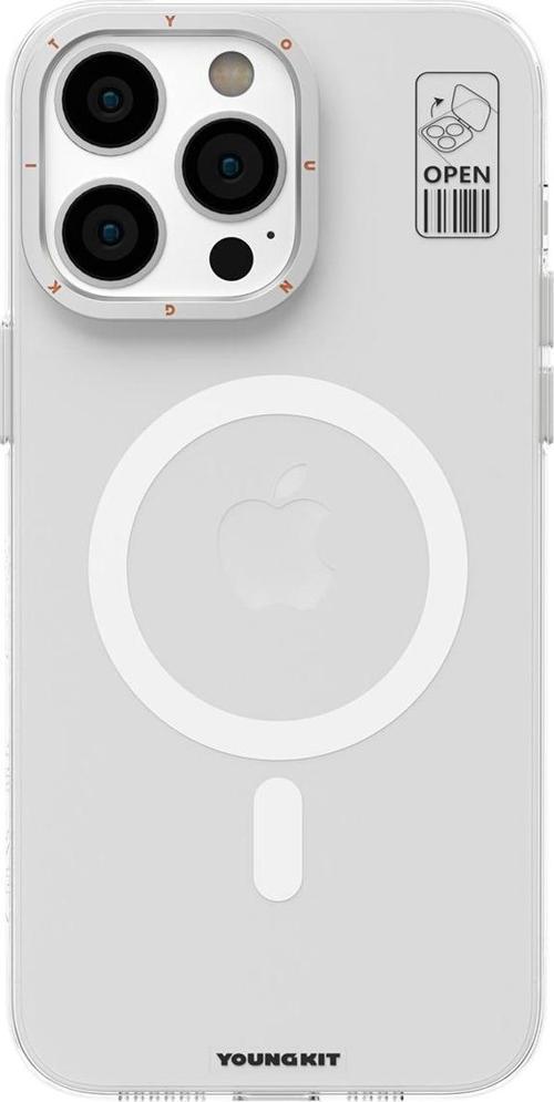 iPhone 13 Pro Uyumlu Kılıf Magsafe Şarj Özellikli Standlı Hermit Bracket Serisi Kapak