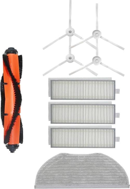 Xiaomi Vacuum Mop 2in1 Essential (MJSTG1) Robot Süpürge Uyumlu 9'lu Yedek Parça Seti