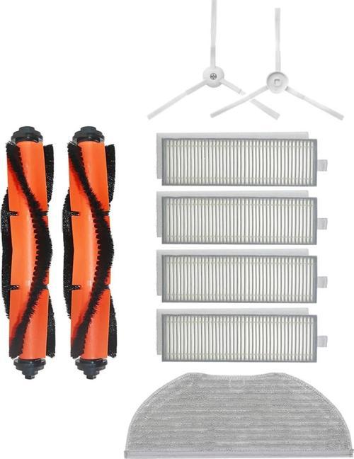 Xiaomi Vacuum Mop 2in1 Essential (MJSTG1) Robot Süpürge Uyumlu 9'lu Yedek Parça Seti