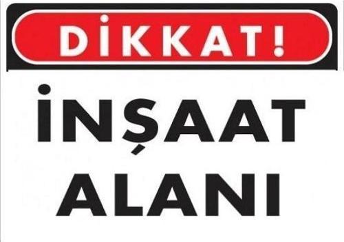 Uyarı Levhası İnşaat Alanı "1410"