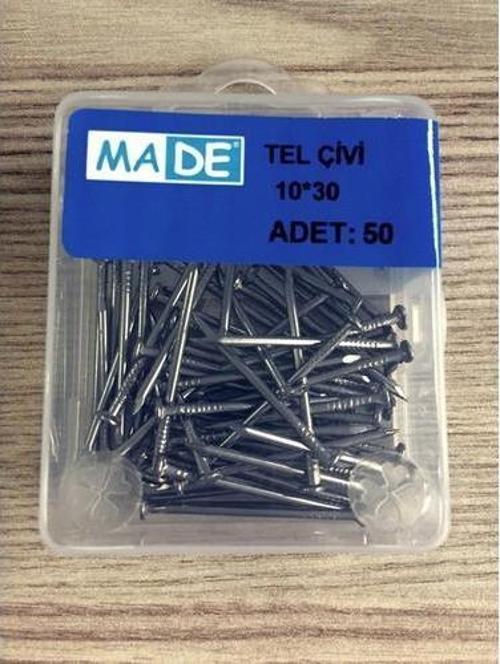 Tel Çivi 10X30 Mm 1 Kutu 50 Adet ST-44