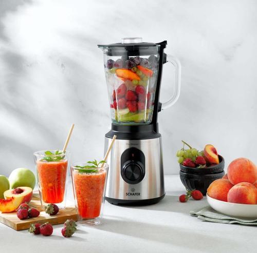 Cam Sürahi Blender Buz Kırıcılı İnox Gövde 1200 W