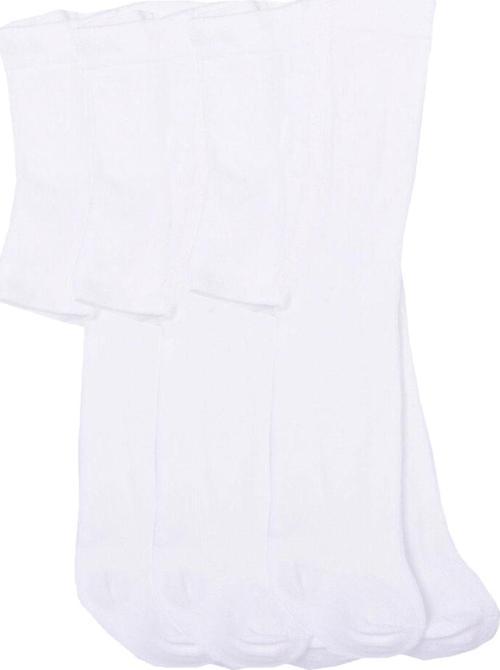 3lü Kız Erkek Bebek/Çocuk Havlu Külotlu Çorap Pamuklu Düz Renk