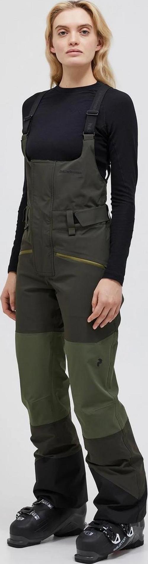 G78995010 W 2L Stretch Bib Kadın Kayak Pantolonu