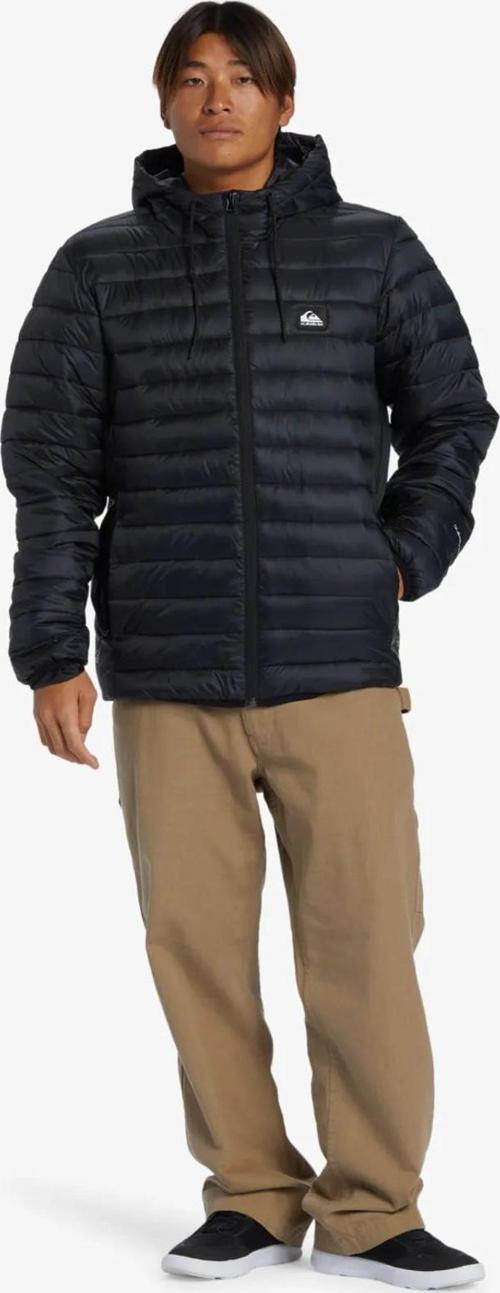 EQYJK04158-KVJ0 Scaly Hood Erkek Mont