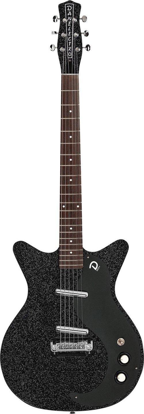 BO59BLKMF Blackout 59 Elektro Gitar Black Metalflake