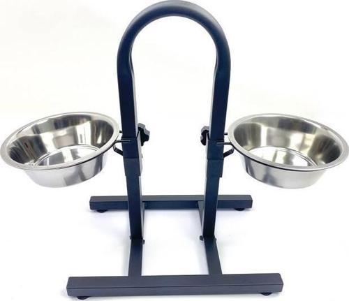 Ayarlanabilir İkili Mama Kabı 96 Oz