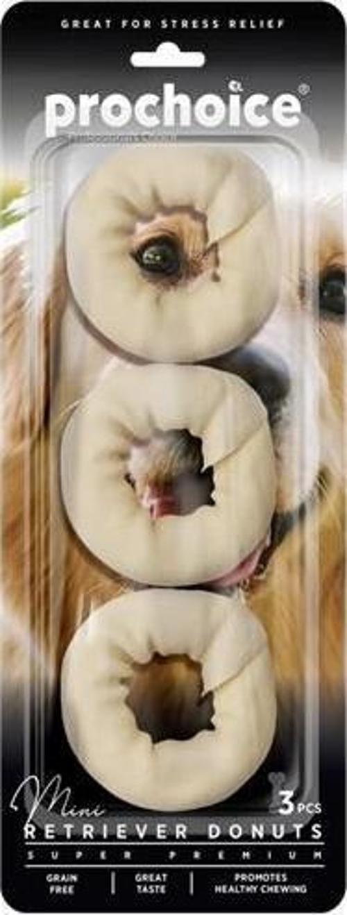 Mini Retriever Donuts, Köpekler için Mini Donut Ödül Maması 3 parça