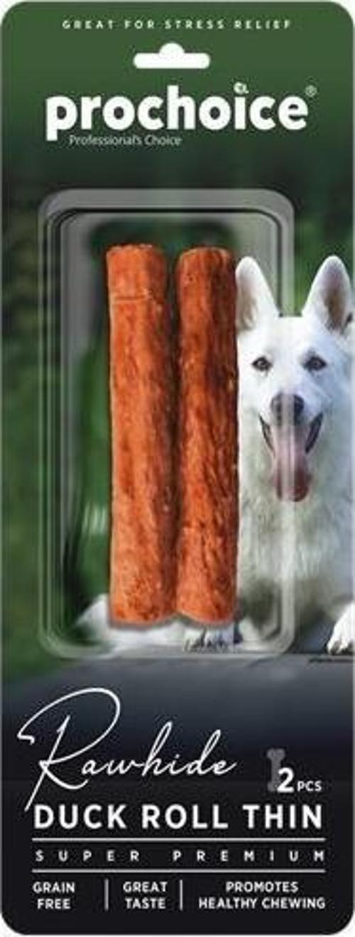 Duck Roll Thin, Ördek Derili Köpek Ödül Çubuğu 2 parça