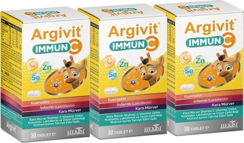 Immun C Tablet 30 Tablet 3'lü Paket