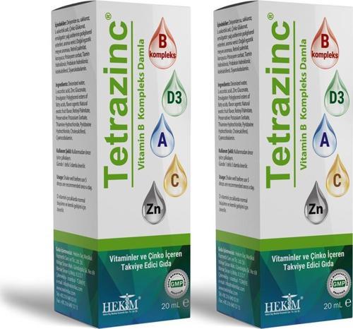 Damla Vitamini 20 ml 2'li Paket - Egzotik Meyve Aromalı