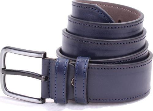 DMK26-459 Lacivert 4.5 cm Suni Deri Erkek Kemer