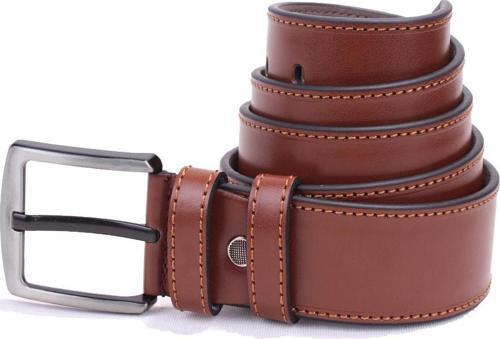 DMK26-459 Taba 4.5 cm Suni Deri Erkek Kemer