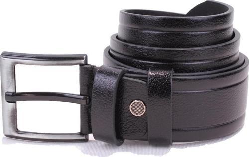 DMK26-462DG Siyah 4.5 cm Hakiki Deri Erkek Kemer