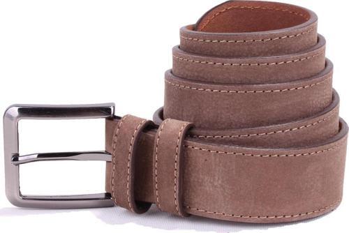 DMK26-464DG Vizon 4 cm Hakiki Deri Erkek Kemer