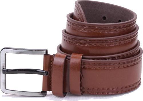 DMK26-455 Taba 4.5 cm Suni Deri Erkek Kemer