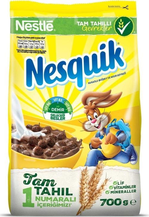 NESQUIK Kakaolu Buğday ve Mısır Gevreği 700g