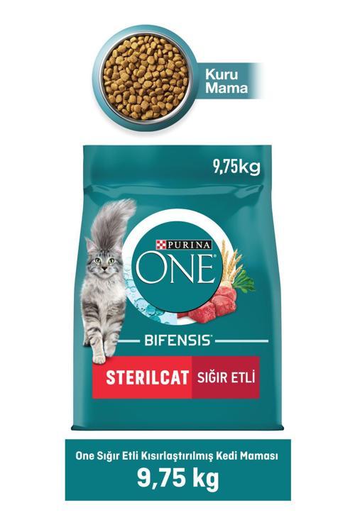 PURINA ONE Sterilcat Sığır Eti Buğday Kısır Kedi Maması 9.75kg