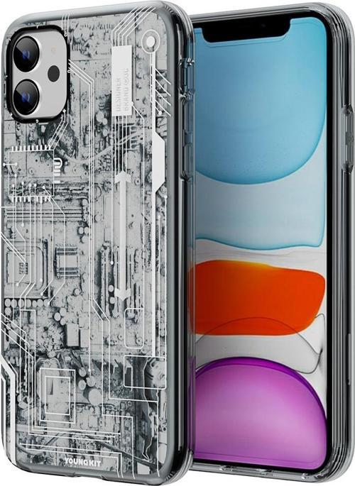 iPhone 11 Uyumlu Kılıf Technology Serisi Kapak