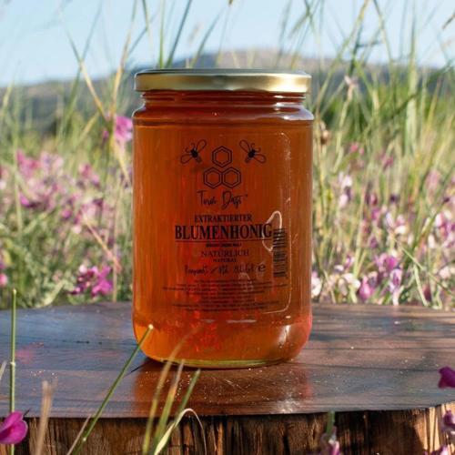 Natural Süzme Çiçek Balı 860 g e