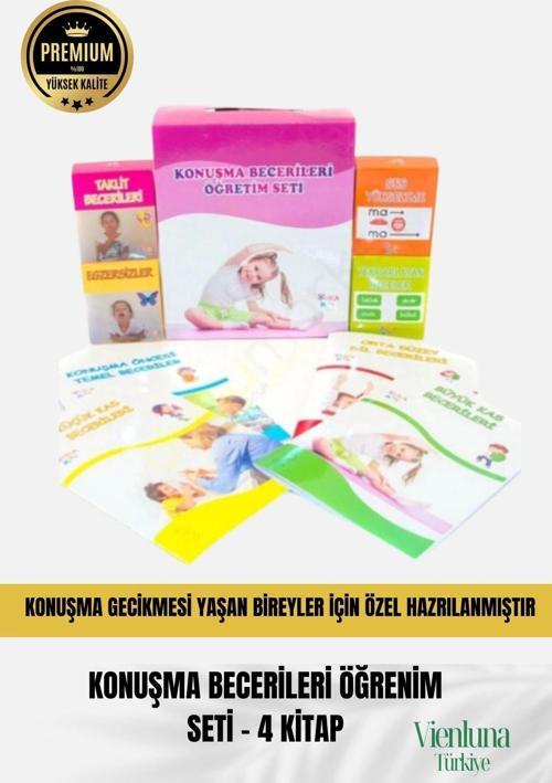 Özel Çocuk Rehabilitasyon Kişisel Tepki Verdirici Konuşma Becerisi Geliştirici Eğitim Öğretim Seti