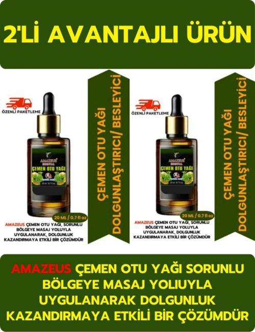 Çemen Otu Yağı 2'Li (%100 Saf Ve Doğal) Besleyici Etki (2*20 Ml / 0.7 Fl Oz) ****