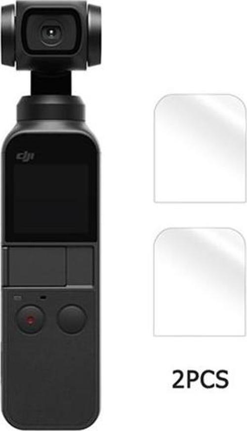 GSP-DJIOP LCD Ekran Koruyucu Optik Cam 2'li Paket (DJI Osmo Pocket 2)