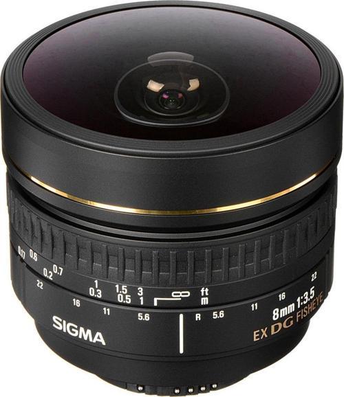 8mm f/3.5 EX DG Circular Fisheye Lens (Nikon) - Sigma Hatıra Bezi