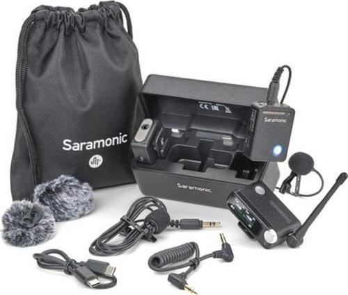 Ultra 03 Kablosuz Mikrofon (x2 Lavalier Mic)