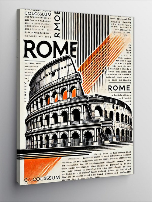 Kanvas Tablo Roma Kolezyum Posteri