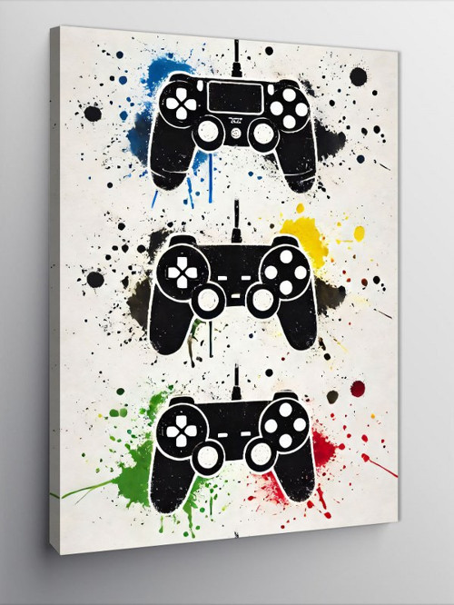Kanvas Tablo Gamepad ve Dijital Sanat