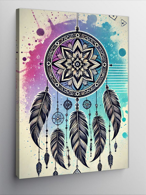 Kanvas Tablo Dreamcatcher Ve Düşler