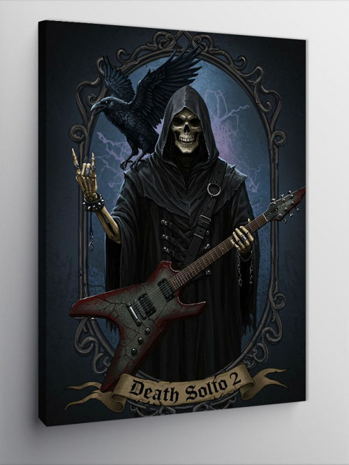 Kanvas Tablo Karanlık Grim Reaper