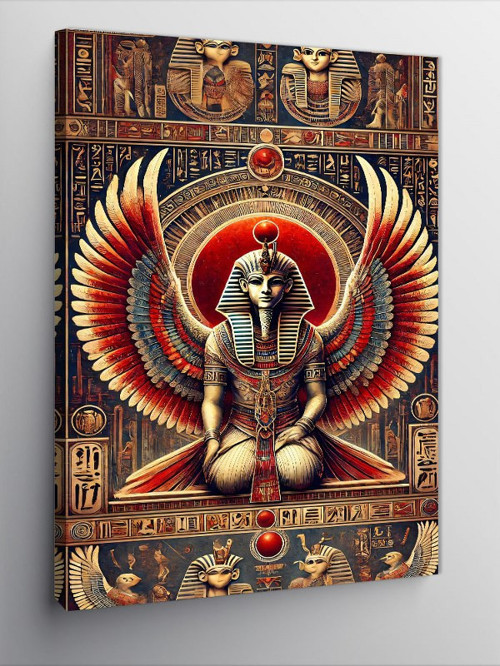 Kanvas Tablo Mısır Tanrısı Anubis