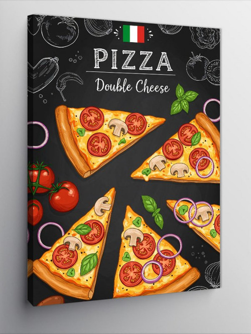 Kanvas Tablo Pizza Menüsü Ve Çeşitleri