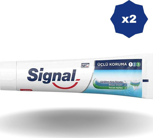 Diş Macunu Üçlü Koruma 50 Ml - (2 Adet)