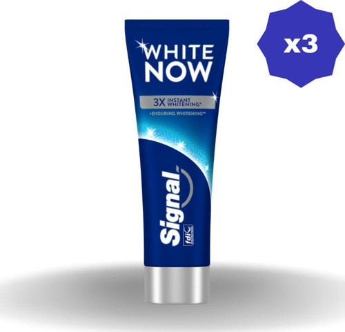 Diş Macunu White Now Stronger 75 Ml - (3 Adet)