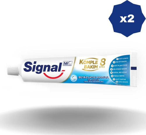 Komple Bakım 8 Etki Beyazlatıcı - (2 Adet)
