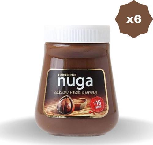 Nuga Kakaolu Fındık Kreması 700 Gr - (6 Adet)