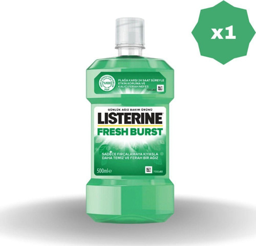 Li̇Steri̇Ne Ağiz Gargarasi 500 Ml Nane Burst - (1 Adet)