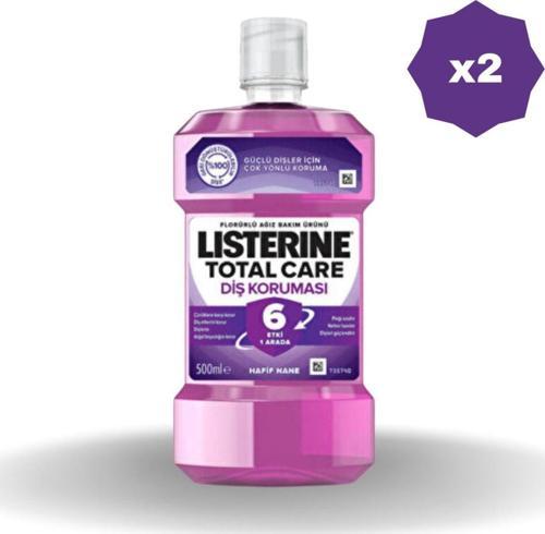 Total Care Ağız Gargara 6 Etki 1 Arada 500 Ml - (2 Adet)
