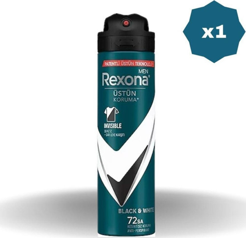 Deo Men Adv Invisible Black&White Spr: 150 Ml - (1 Adet)