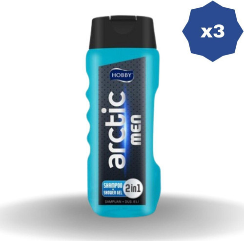 Artic Vücut Şampuanı 2In1 Men 400 Ml - (3 Adet)