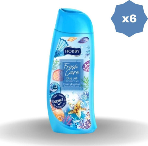 Deniz Mineral Vücut Şampuanı 500 Ml - (6 Adet)